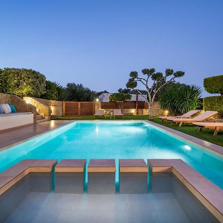 Villa Georgia Heated Pool & Jet-Tub Kolimvárion Exterior foto